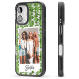 iPhone 16 Pro Max Personalised Ivy Vine Instant Photo Black Impact Phone Case