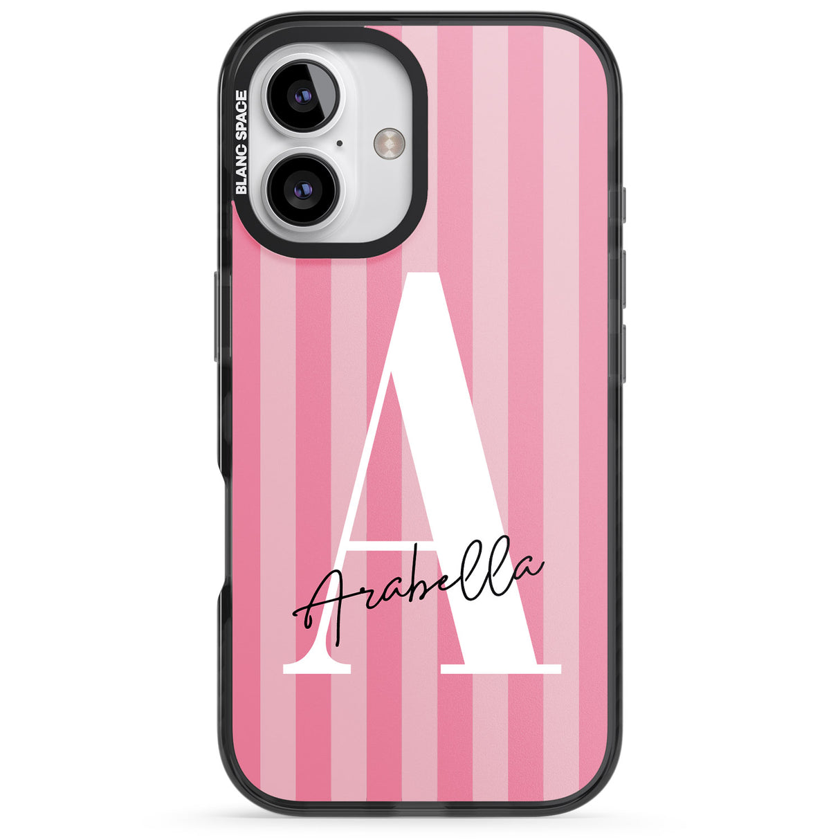 Personalised Pink on Pink Stripes