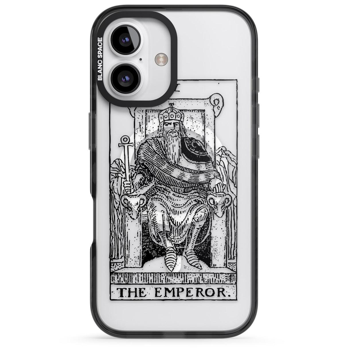 Personalised The Emperor Tarot Card - Transparent