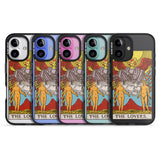 iPhone 16 Pro Max Personalised The Lovers Tarot Card - Colour Black Impact Phone Case