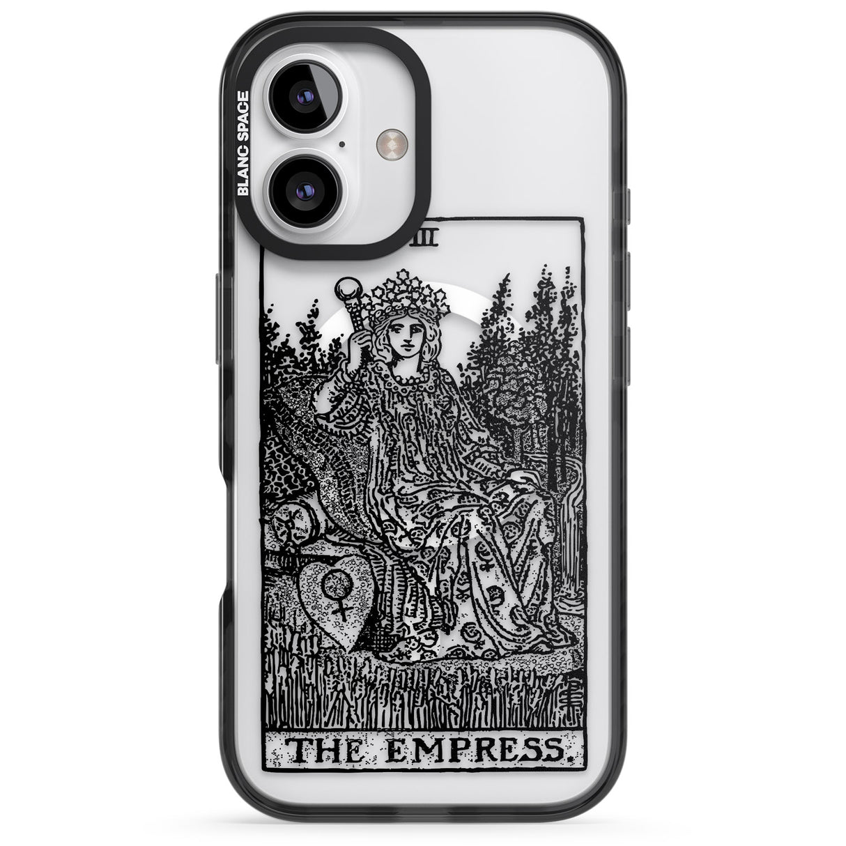 Personalised The Empress Tarot Card - Transparent