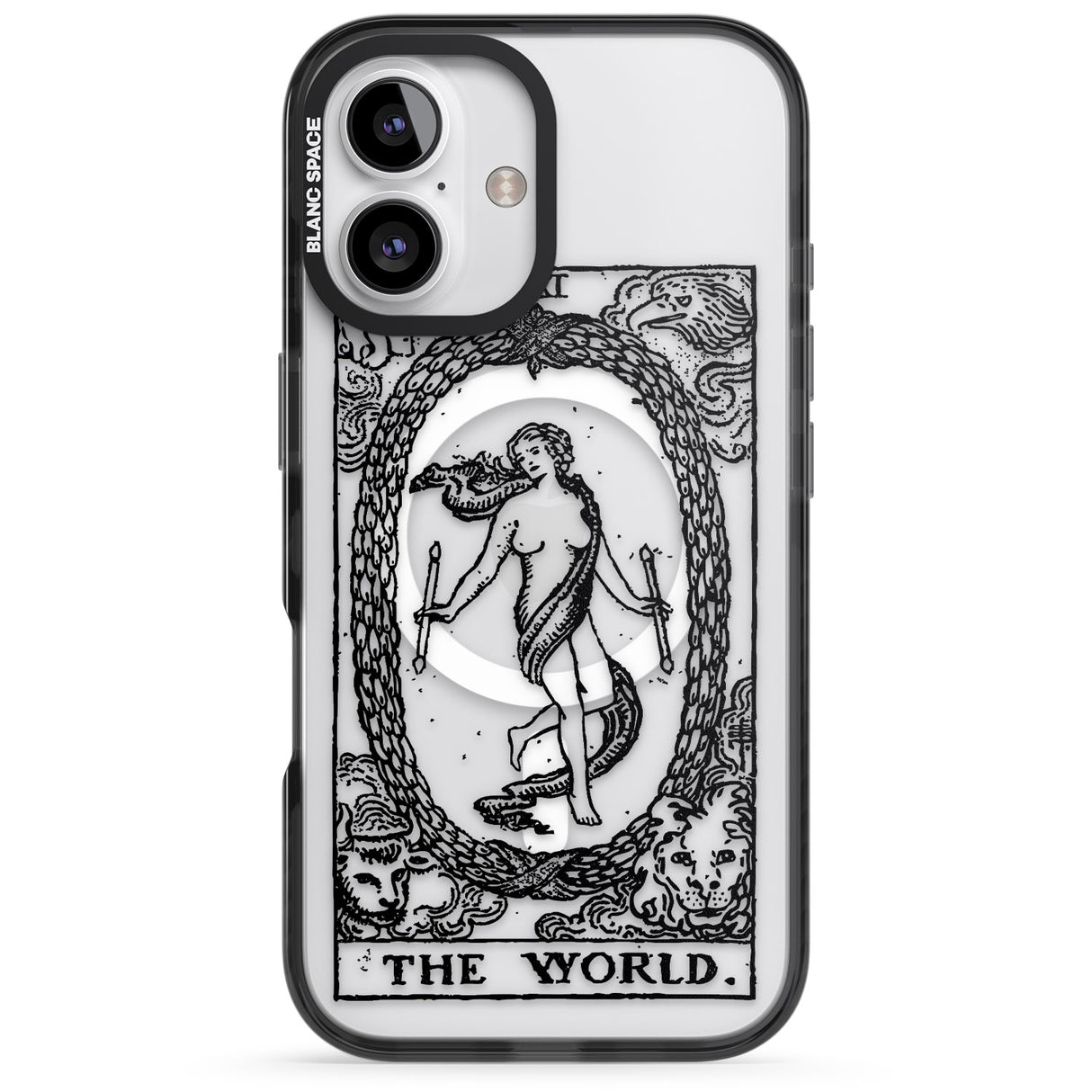 Personalised The World Tarot Card - Transparent