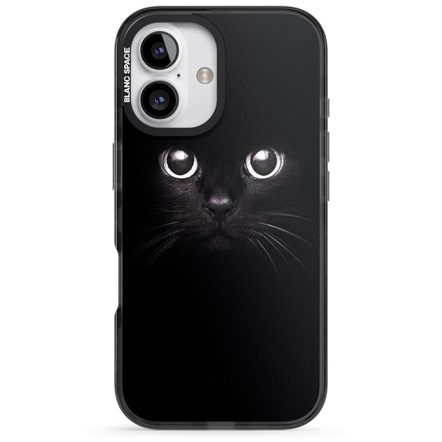 iPhone 16 Pro Max Black Cat Black Impact Phone Case