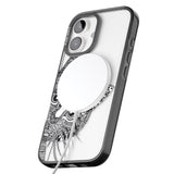 iPhone 16 Pro Max Henna Cat Black Impact Phone Case