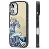 iPhone 16 Pro Max The Great Cat Wave Black Impact Phone Case