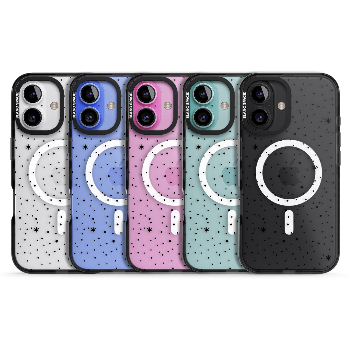 iPhone 16 Pro Max Celestial Starry Sky Black Impact Phone Case