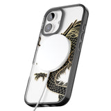 iPhone 16 Pro Max Large Black Dragon Black Impact Phone Case