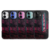 iPhone 16 Pro Max Large Kanji Sign - Neon Cities Photographs Black Impact Phone Case