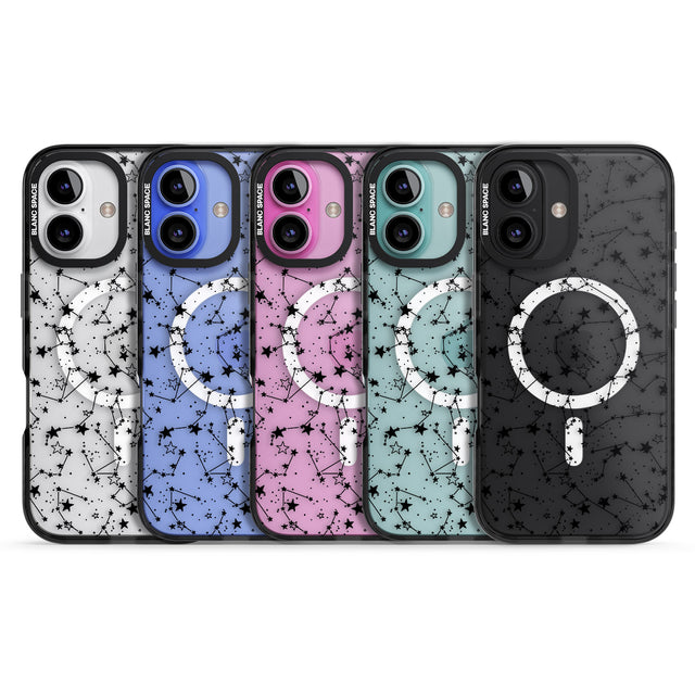 iPhone 16 Pro Max Constellations Black Impact Phone Case