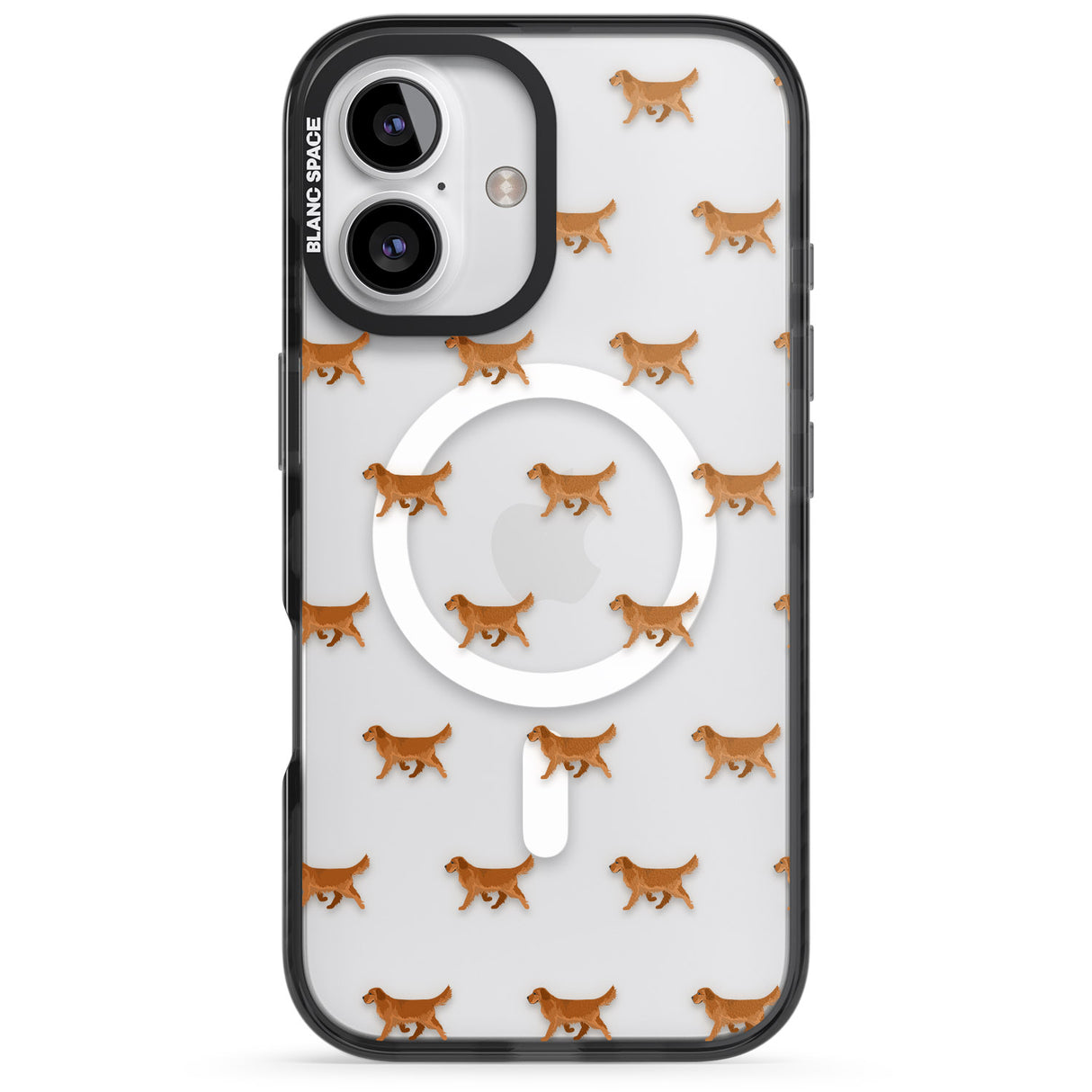 Golden Retriever Dog Pattern Clear