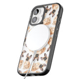 iPhone 16 Pro Max French Bulldog Watercolour Dog Pattern Black Impact Phone Case