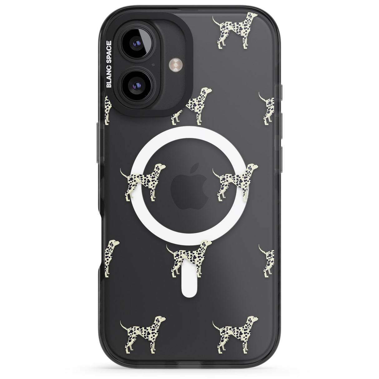 Dalmation Dog Pattern Clear