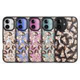 iPhone 16 Pro Max Cocker Spaniel (Brown) Watercolour Dog Pattern Black Impact Phone Case