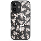 iPhone 16 Pro Max Cocker Spaniel (Black) Watercolour Dog Pattern Black Impact Phone Case