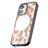 iPhone 16 Pro Max Hungarian Vizsla Watercolour Dog Pattern Black Impact Phone Case