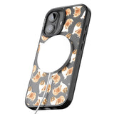 iPhone 16 Pro Max Rough Collie Watercolour Dog Pattern Black Impact Phone Case