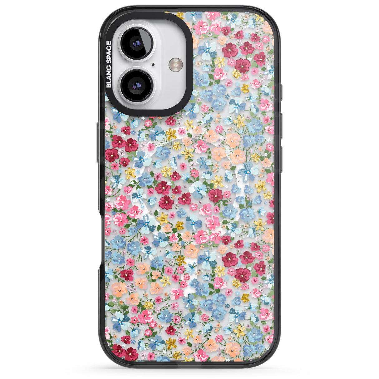 iPhone 16 Pro Max Venetian Meadow Black Impact Phone Case