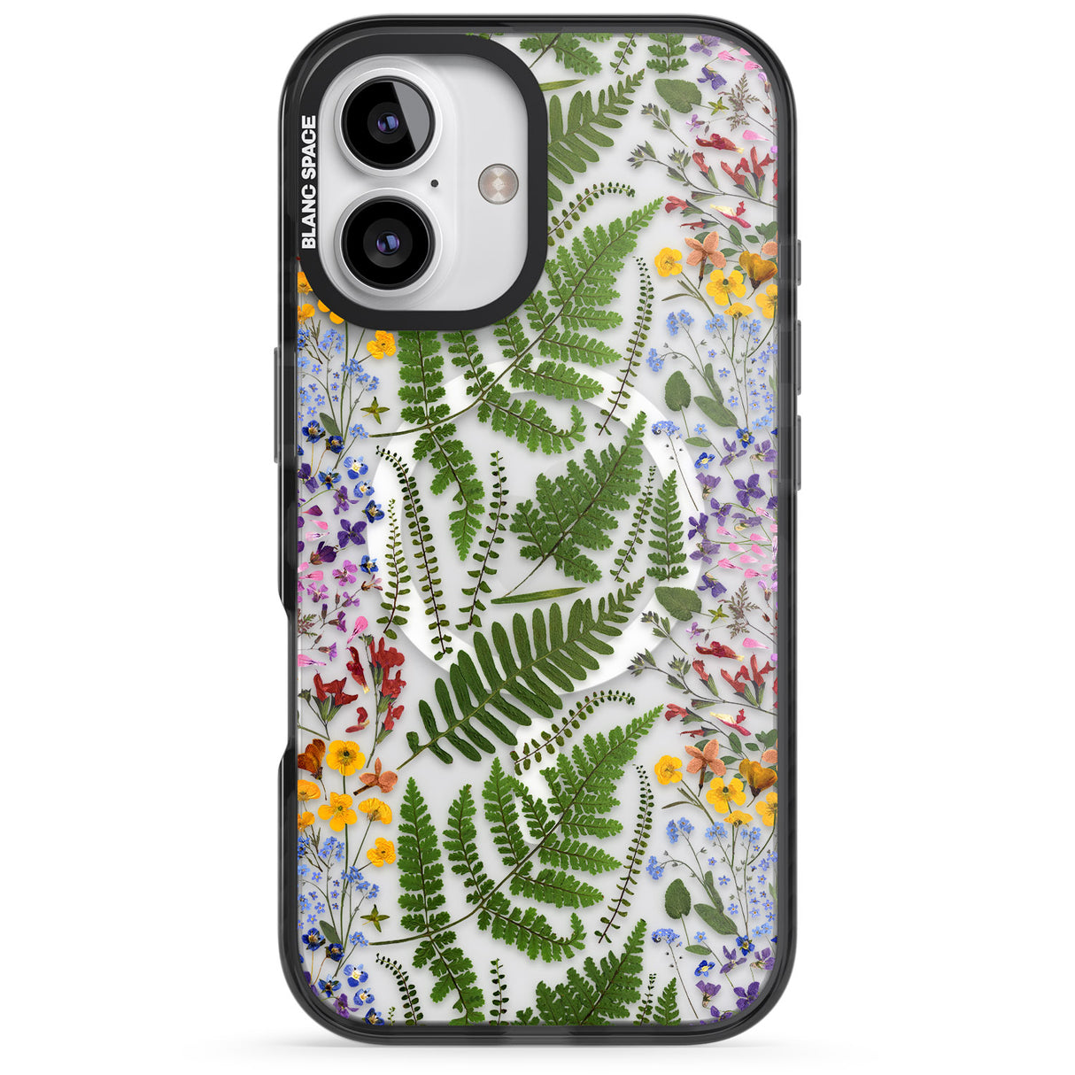 Busy Floral and Fern Design