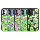 iPhone 16 Pro Max Shocked Avocados Black Impact Phone Case