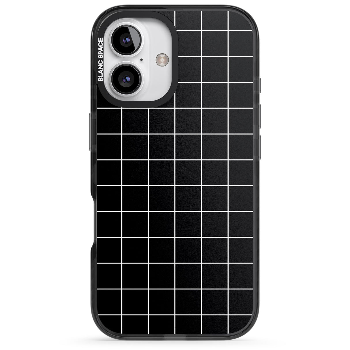 Simplistic Large Grid Pattern Black