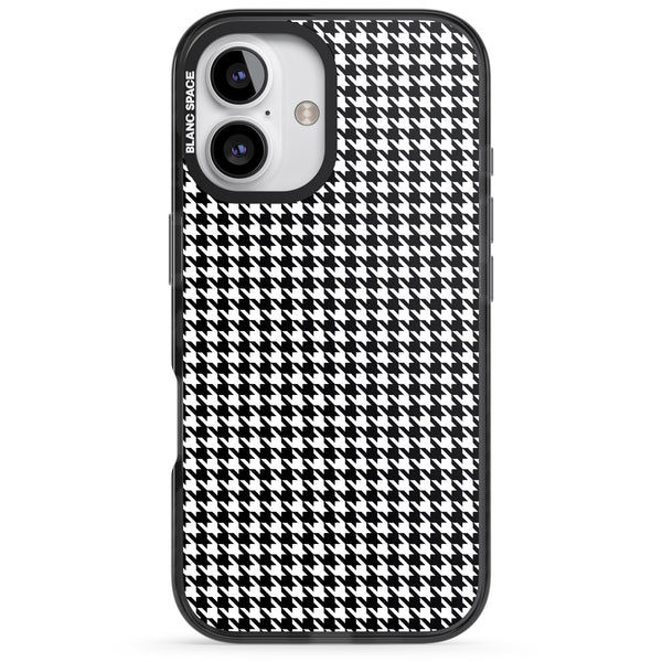 Black Houndstooth Pattern