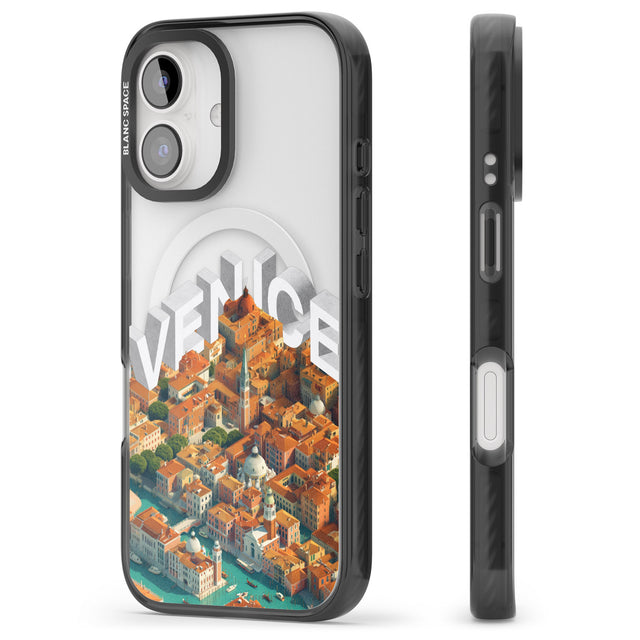 iPhone 16 Pro Max Venice Black Impact Phone Case + Magsafe