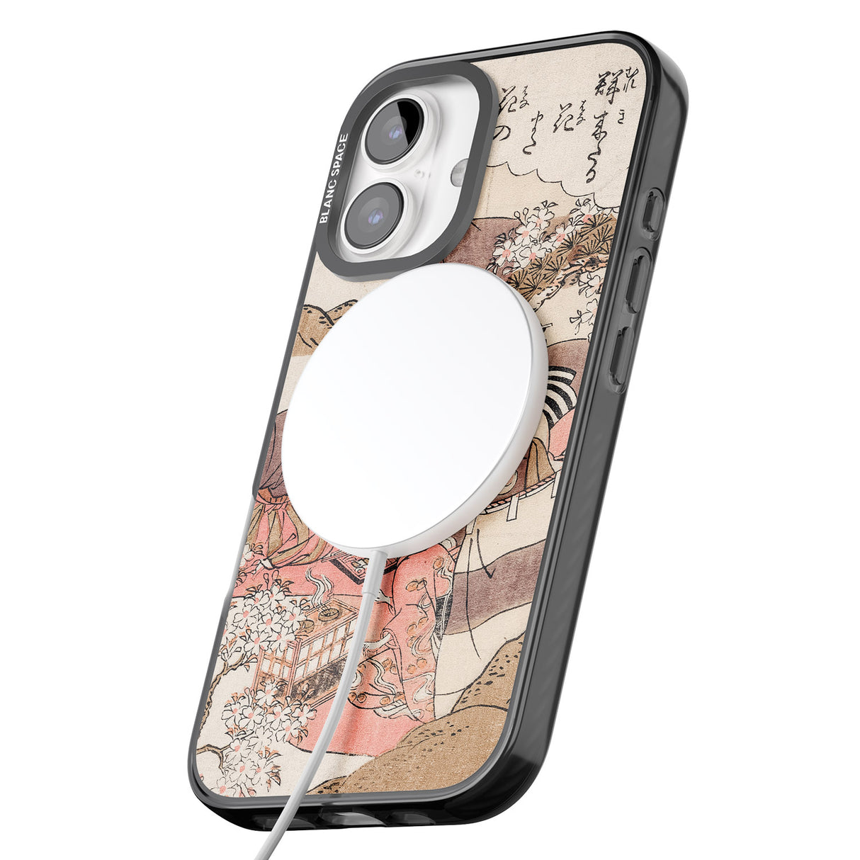 iPhone 16 Pro Max Japanese Afternoon Tea Black Impact Phone Case