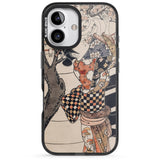 iPhone 16 Pro Max Vintage Japan Black Impact Phone Case