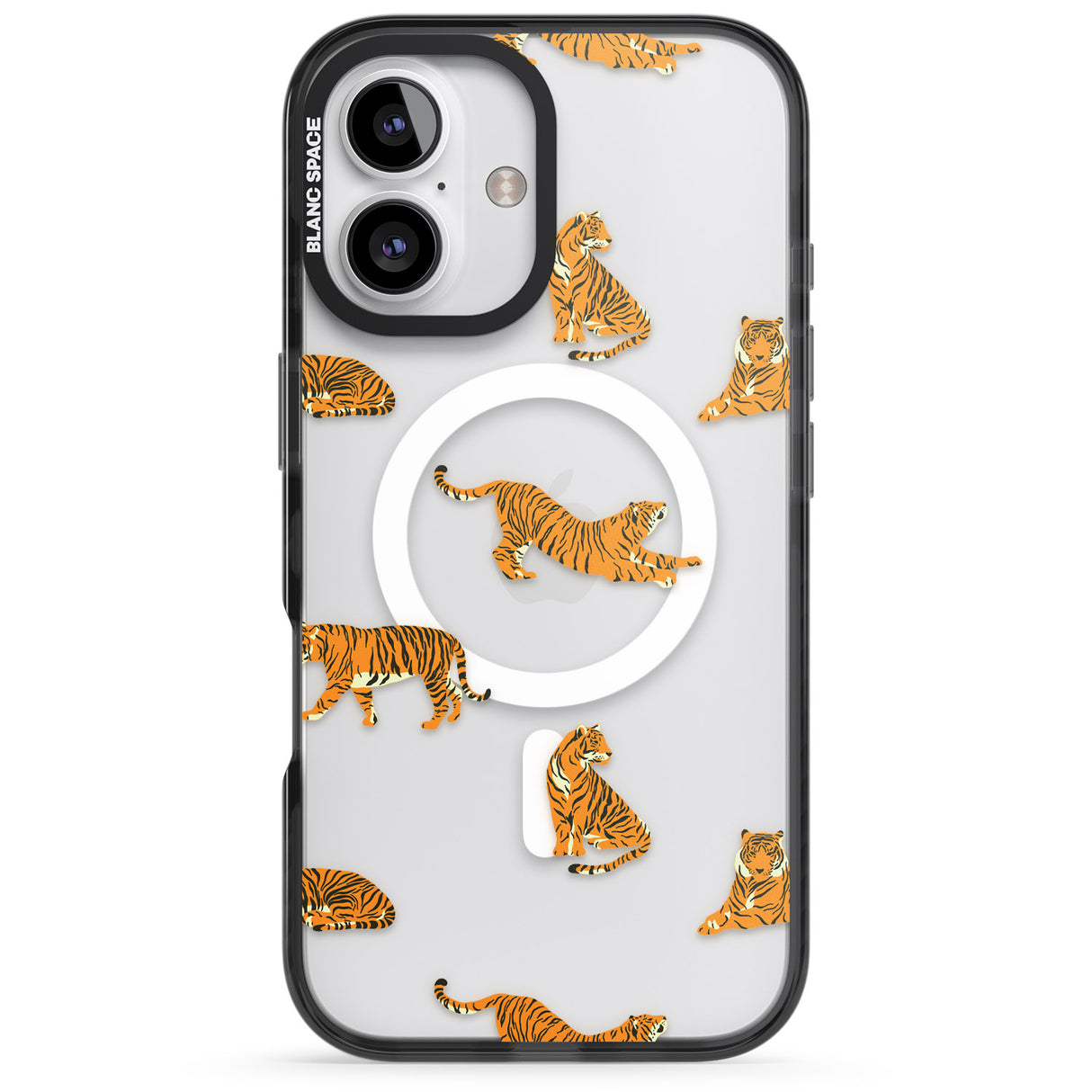 Clear Tiger Jungle Cat Pattern