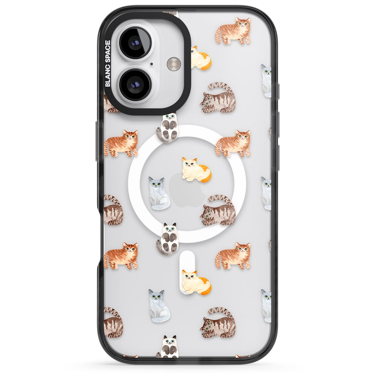 Cute Cat Pattern - Clear