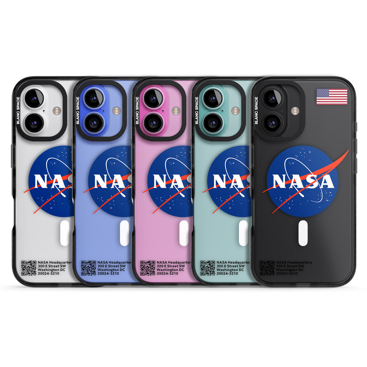 iPhone 16 Pro Max NASA Meatball Black Impact Phone Case