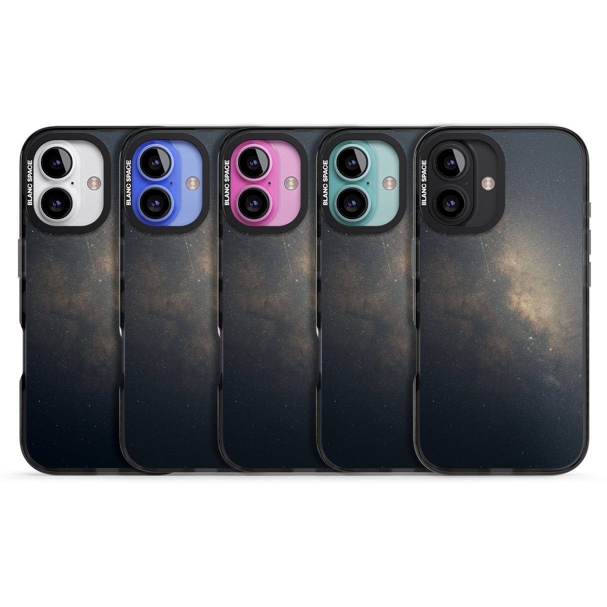 iPhone 16 Pro Max Night Sky Photograph Black Impact Phone Case