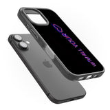 iPhone 16 Pro Max With All Your Heart Neon Sign Black Impact Phone Case