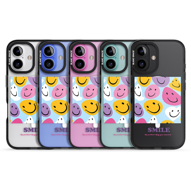 iPhone 16 Pro Max A Smile Black Impact Phone Case