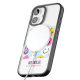 iPhone 16 Pro Max A Smile Black Impact Phone Case