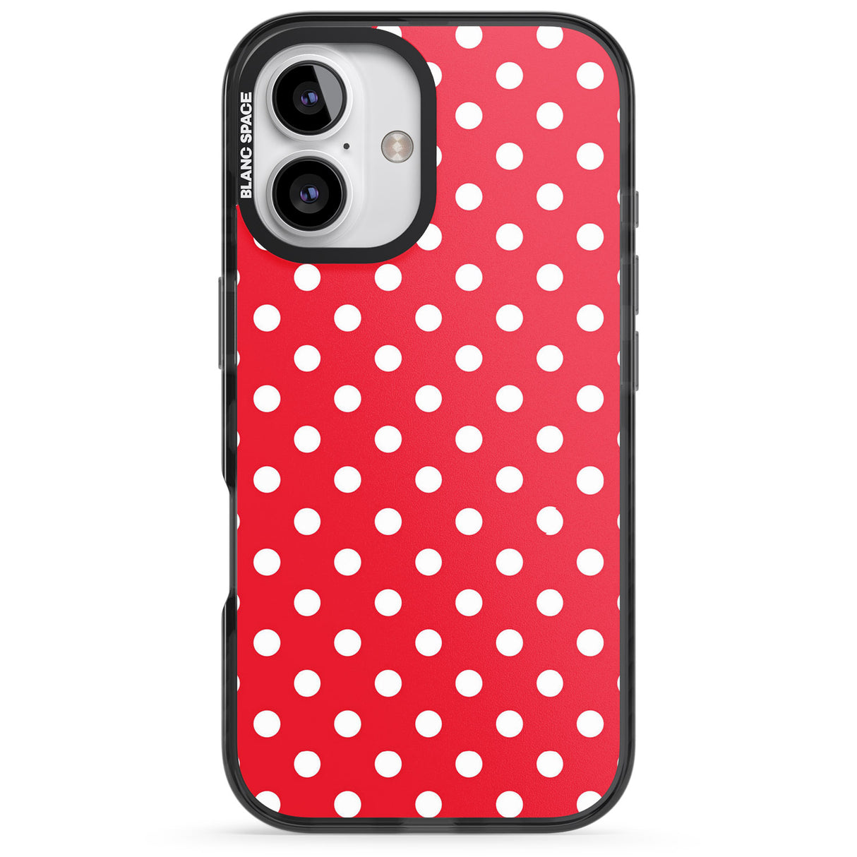 Designer Lava Red Polka Dot