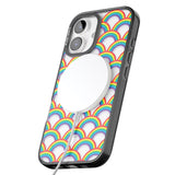 iPhone 16 Pro Max Somewhere over the rainbow Black Impact Phone Case