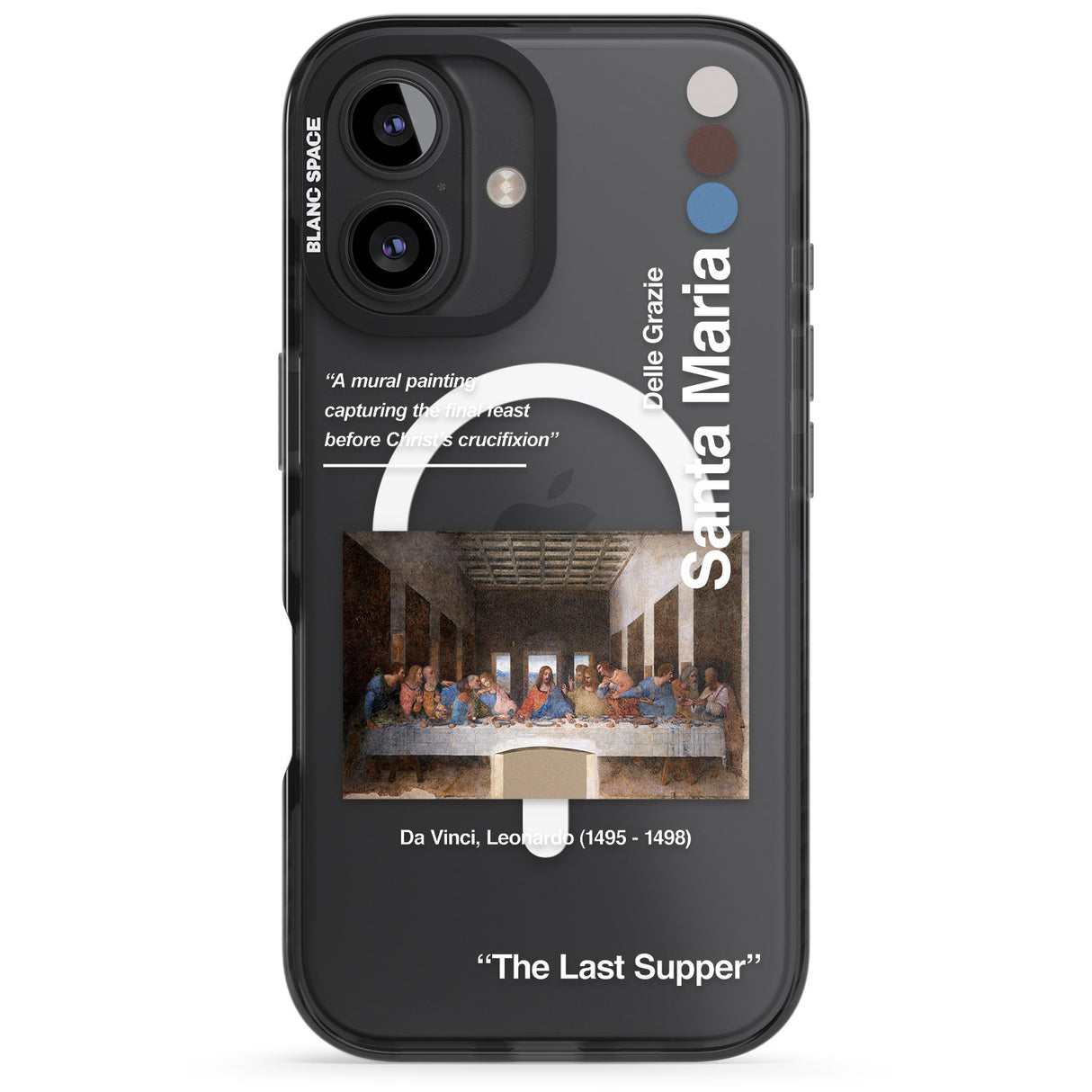 iPhone 16 Pro Max The Last Supper Black Impact Phone Case