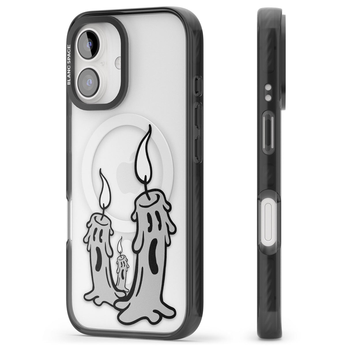 iPhone 16 Pro Max Candle Lit Black Impact Phone Case