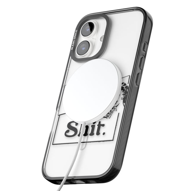 You are Sh*t Black Impact Magsafe Phone Case for iPhone 16, iPhone 16 Plus