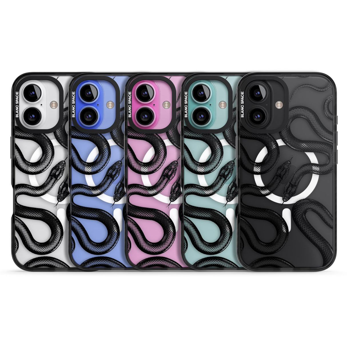 iPhone 16 Pro Max Black Kingsnake Black Impact Phone Case