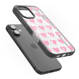 iPhone 16 Pro Max Sweet Hearts Black Impact Phone Case