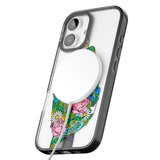 iPhone 16 Pro Max Garden Touch Black Impact Phone Case