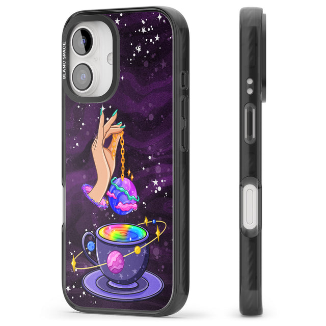 iPhone 16 Pro Max Space Tea Black Impact Phone Case