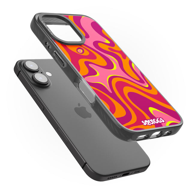 iPhone 16 Pro Max Hot Lava Black Impact Phone Case