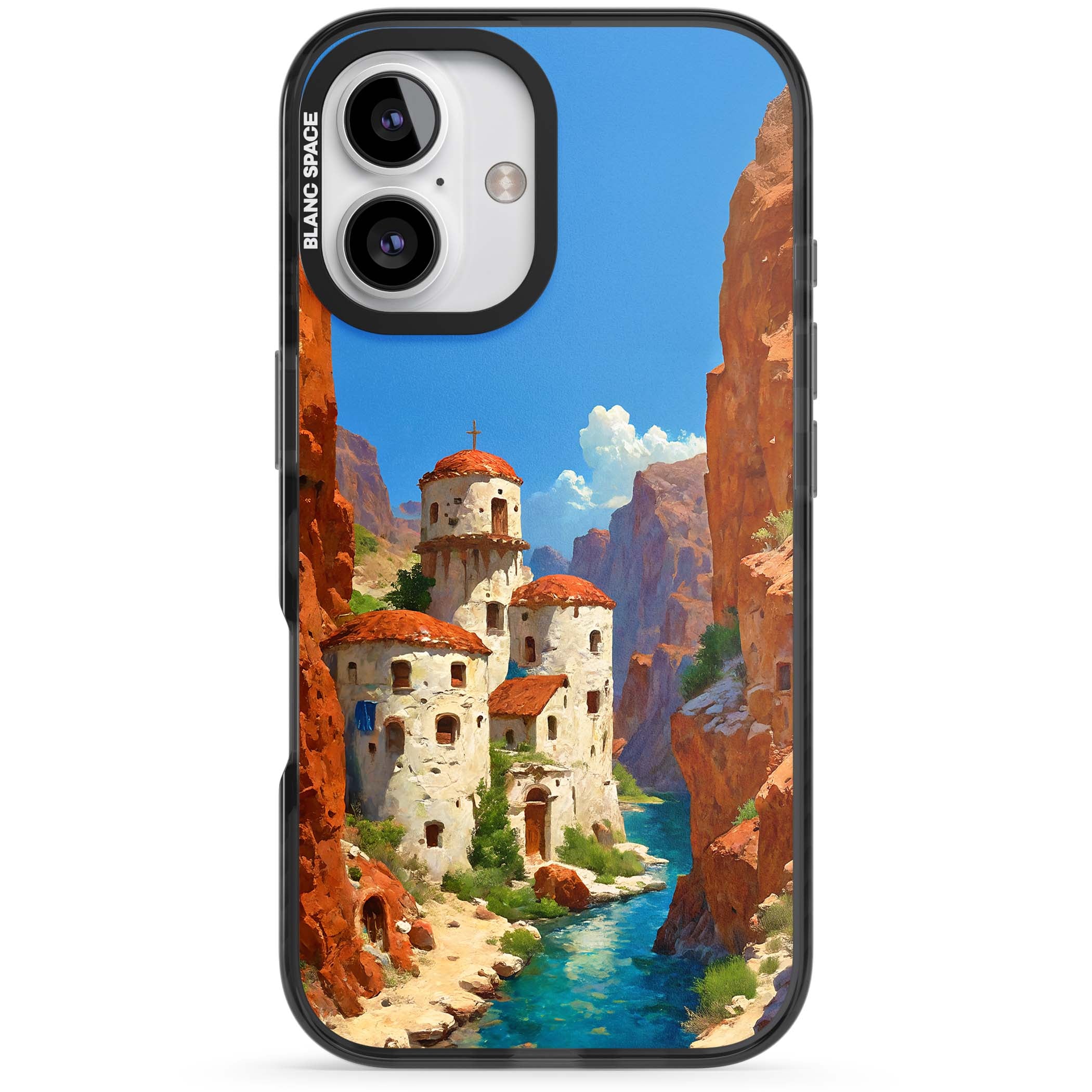 Canyon Haven for her iPhone case | Black Impact Magsafe case for iPhone 16, iPhone 16 Plus