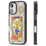 iPhone 16 Pro Max Celestial Zodiac - Capricorn Black Impact Phone Case + Magsafe