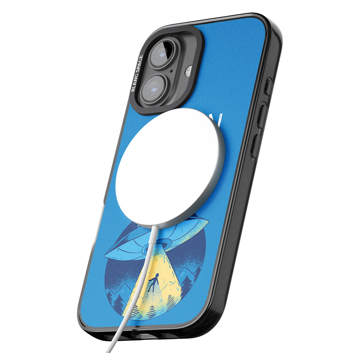 iPhone 16 Pro Max Get in Loser UFO Black Impact Phone Case