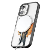 MEOW! Black Impact Magsafe Phone Case for iPhone 16, iPhone 16 Plus