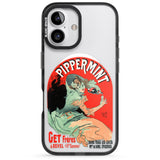 iPhone 16 Pro Max Pippermint Poster Black Impact Phone Case